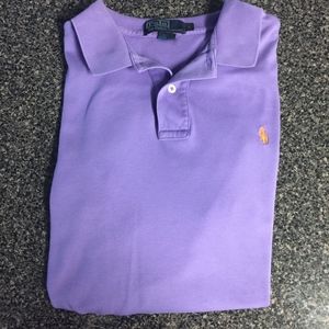 Ralph Lauren Purple Polo Shirt
